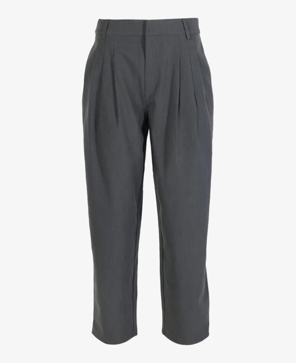 My Essential Wardrobe Pantalon - 100379 Dark Grey 1 My Essential Wardrobe My Essential Wardrobe Pantalon - 100379 Dark Grey