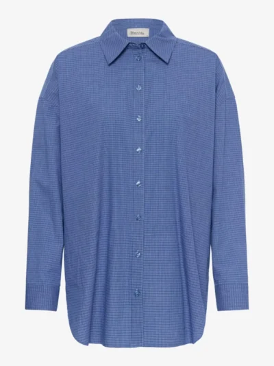 My Essential Wardrobe My Essential Wardrobe Blouse - 109861 Clear Blue Check