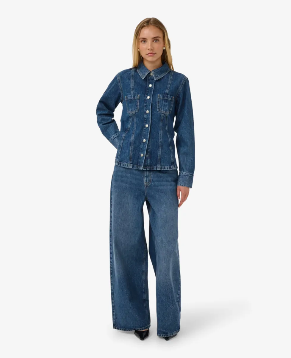 My Essential Wardrobe Jack - 100063 Dark Blue Vintage 2 My Essential Wardrobe My Essential Wardrobe Jack - 100063 Dark Blue Vintage