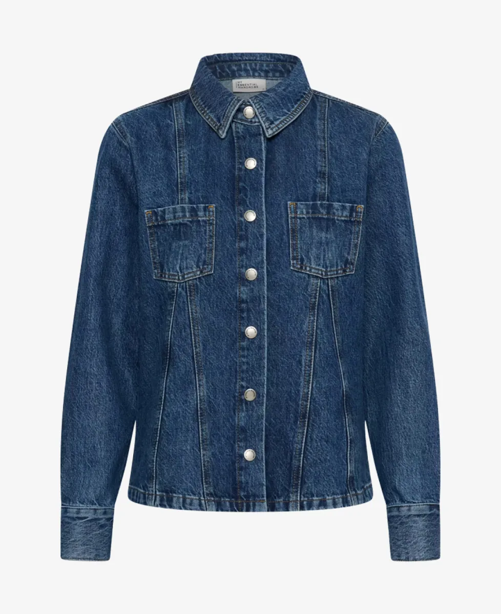 My Essential Wardrobe Jack - 100063 Dark Blue Vintage 1 My Essential Wardrobe My Essential Wardrobe Jack - 100063 Dark Blue Vintage