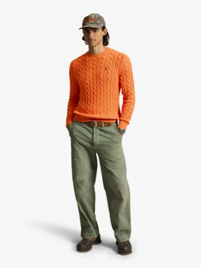 Ralph Lauren Ralph Lauren Kabeltrui Crewneck - 551