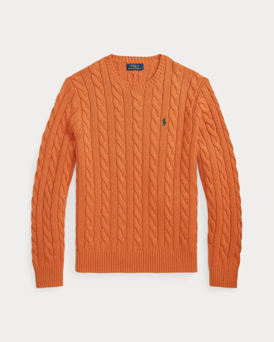 Ralph Lauren Kabeltrui Crewneck - 551 1 Ralph Lauren Ralph Lauren Kabeltrui Crewneck - 551