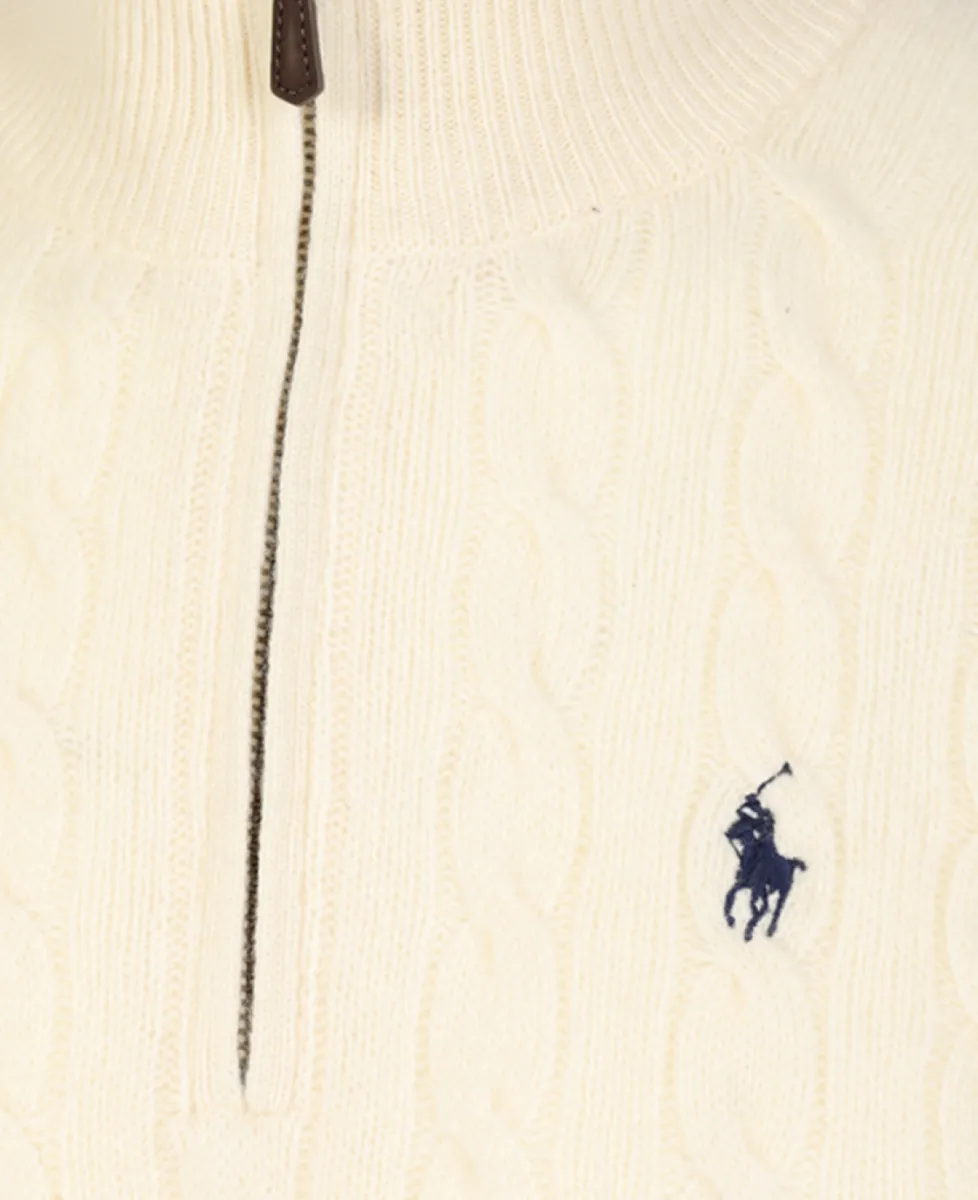 Ralph Lauren Kabeltrui Halfzip - 001 2 Ralph Lauren Ralph Lauren Kabeltrui Halfzip - 001