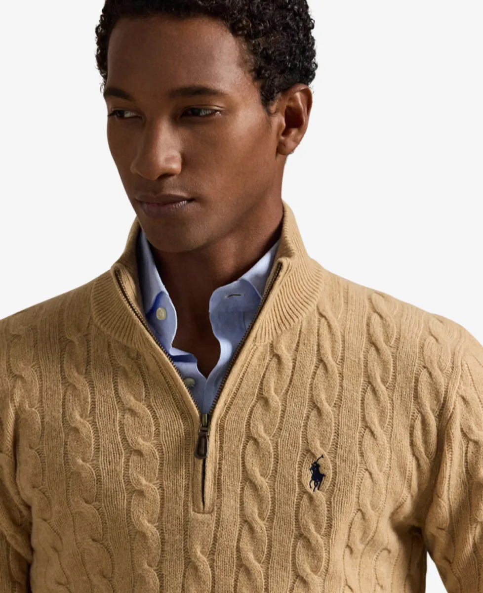 Ralph Lauren Kabeltrui Halfzip - 006 4 Ralph Lauren Ralph Lauren Kabeltrui Halfzip - 006