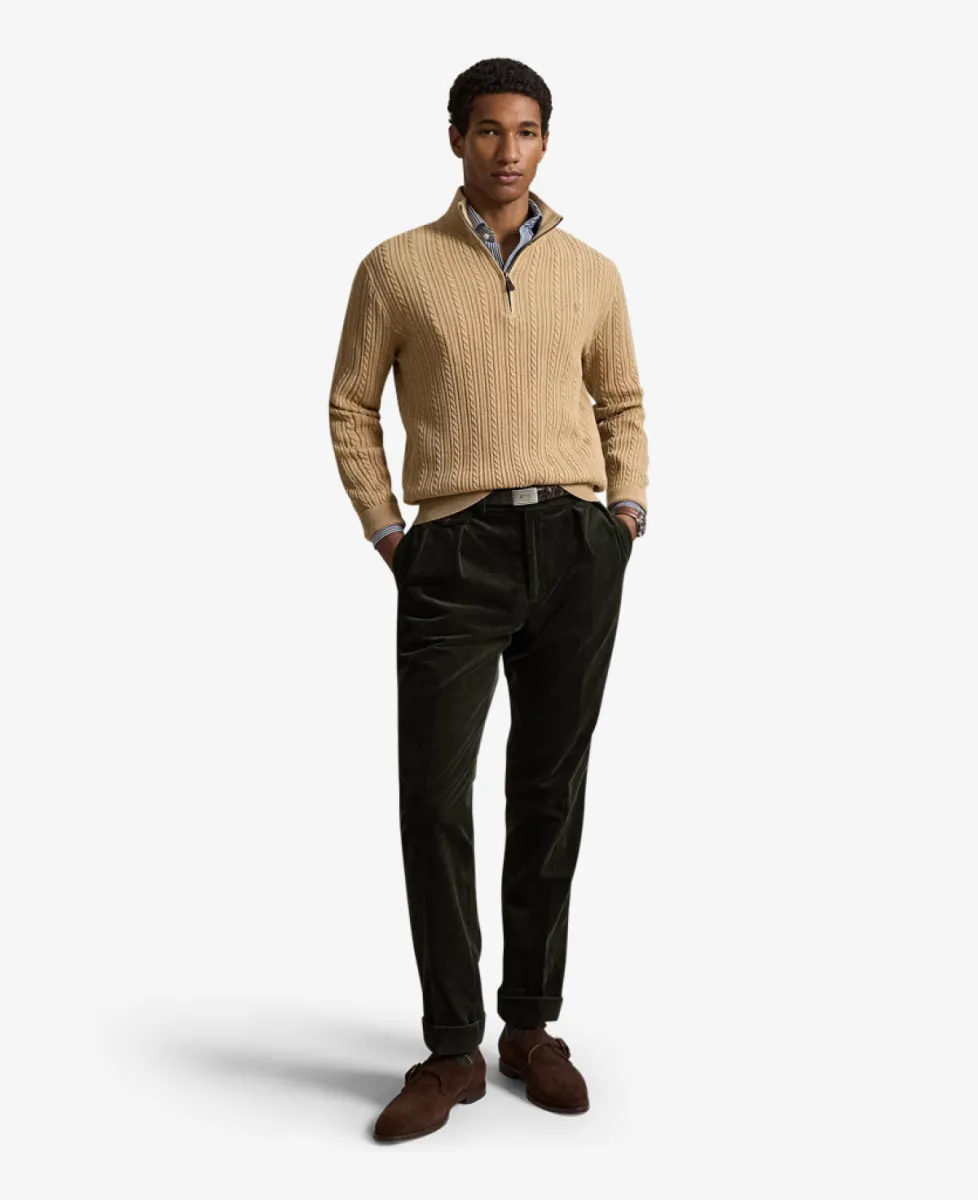 Ralph Lauren Kabeltrui Halfzip - 003 2 Ralph Lauren Ralph Lauren Kabeltrui Halfzip - 003