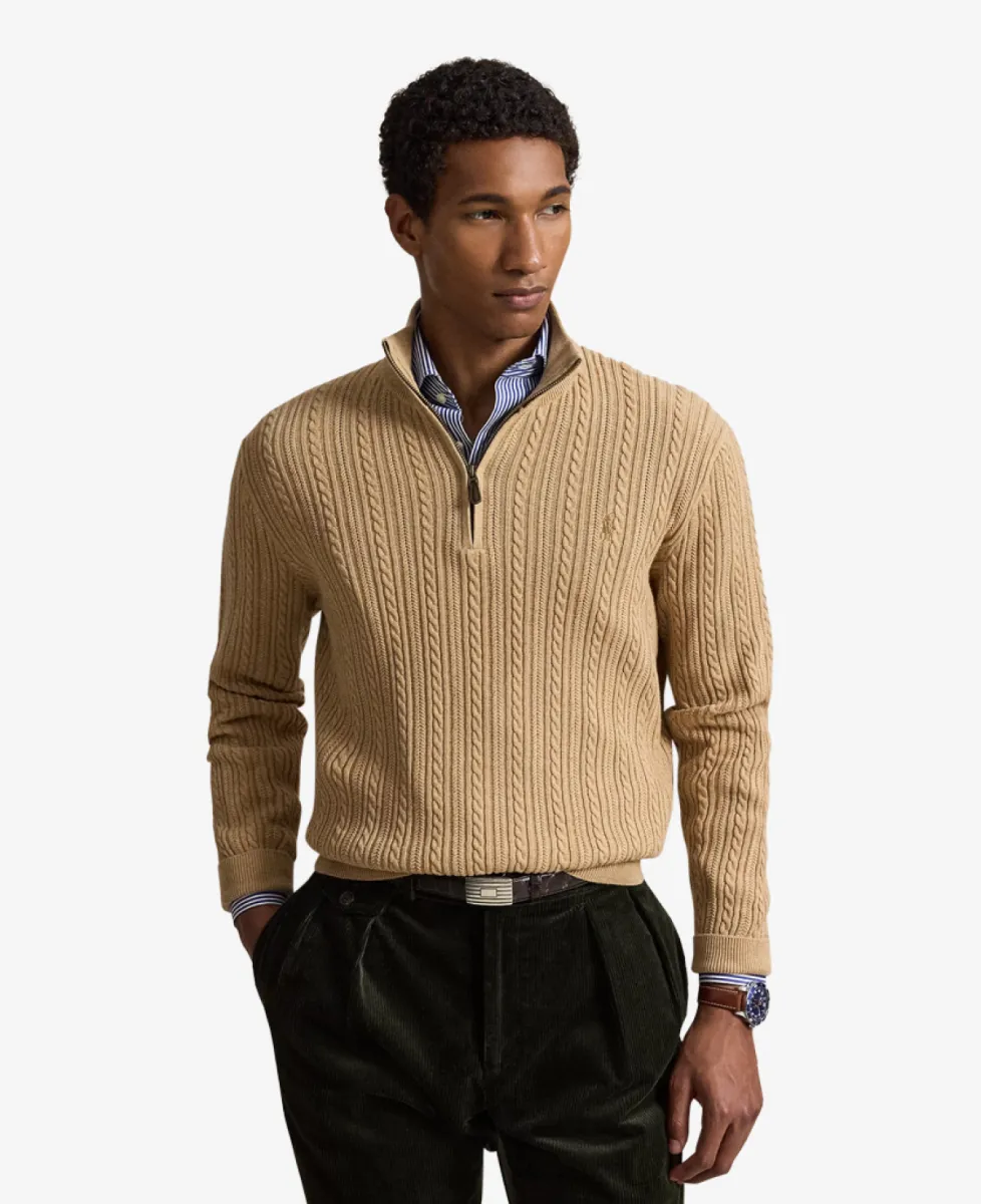 Ralph Lauren Kabeltrui Halfzip - 003 3 Ralph Lauren Ralph Lauren Kabeltrui Halfzip - 003