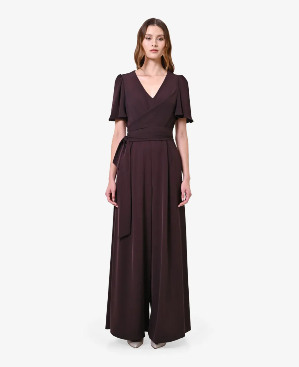 Rinascimento Jumpsuit - B404- Brown Head of moro 2 Rinascimento Rinascimento Jumpsuit - B404- Brown Head of moro