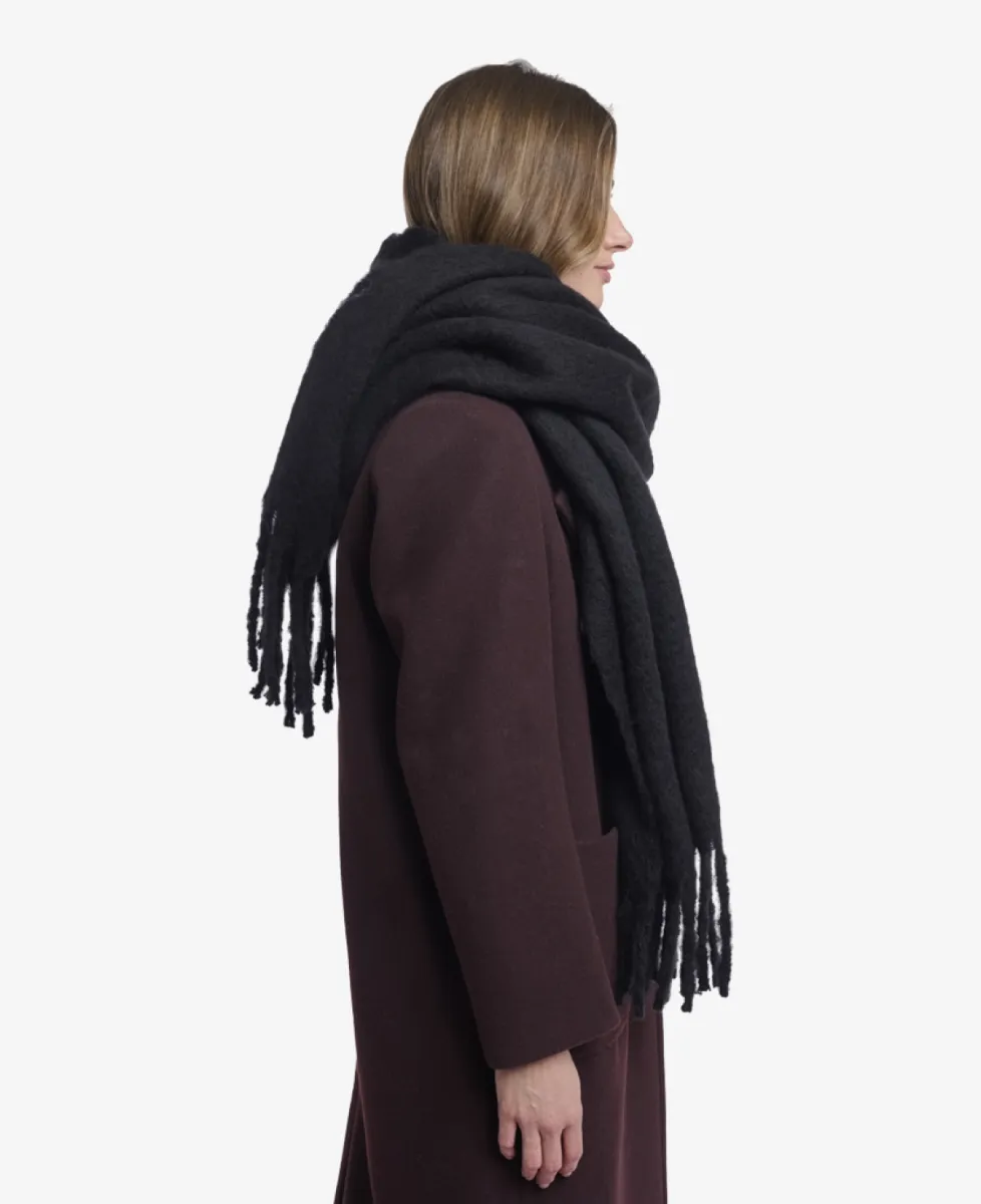 Rino en Pelle Sjaal - 9900 black 4 Rino en Pelle Rino en Pelle Sjaal - 9900 black