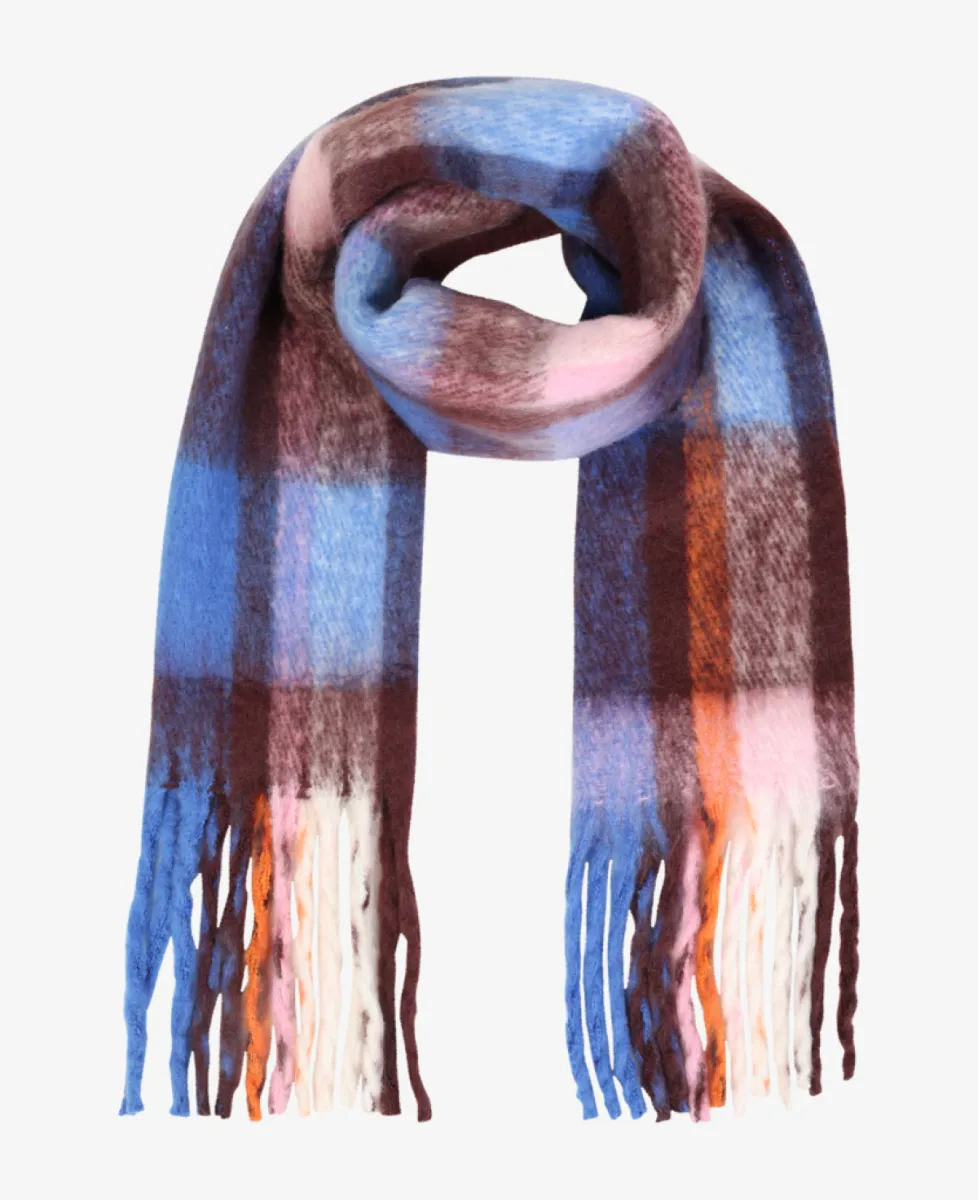 Rino en Pelle Sjaal - 11143 blue fudge check 2 Rino en Pelle Rino en Pelle Sjaal - 11143 blue fudge check