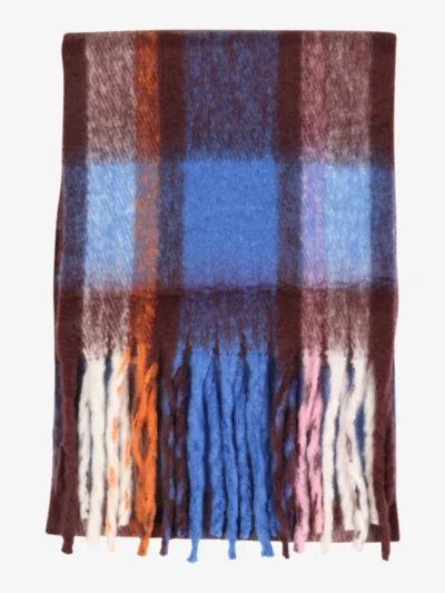 Rino en Pelle Rino en Pelle Sjaal - 11143 blue fudge check