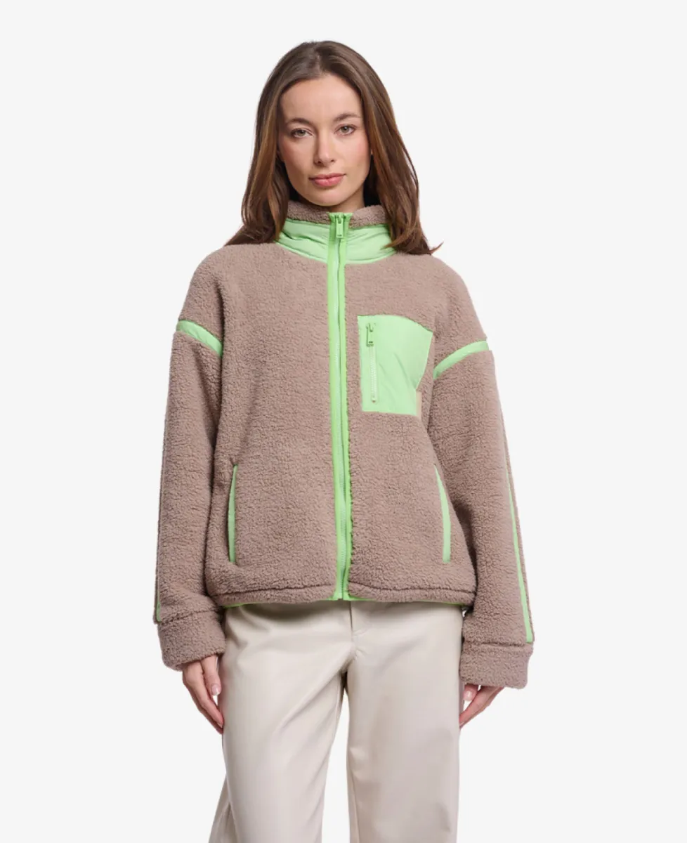Rino en Pelle Jack - 11135 light mocha fluor green 3 Rino en Pelle Rino en Pelle Jack - 11135 light mocha fluor green