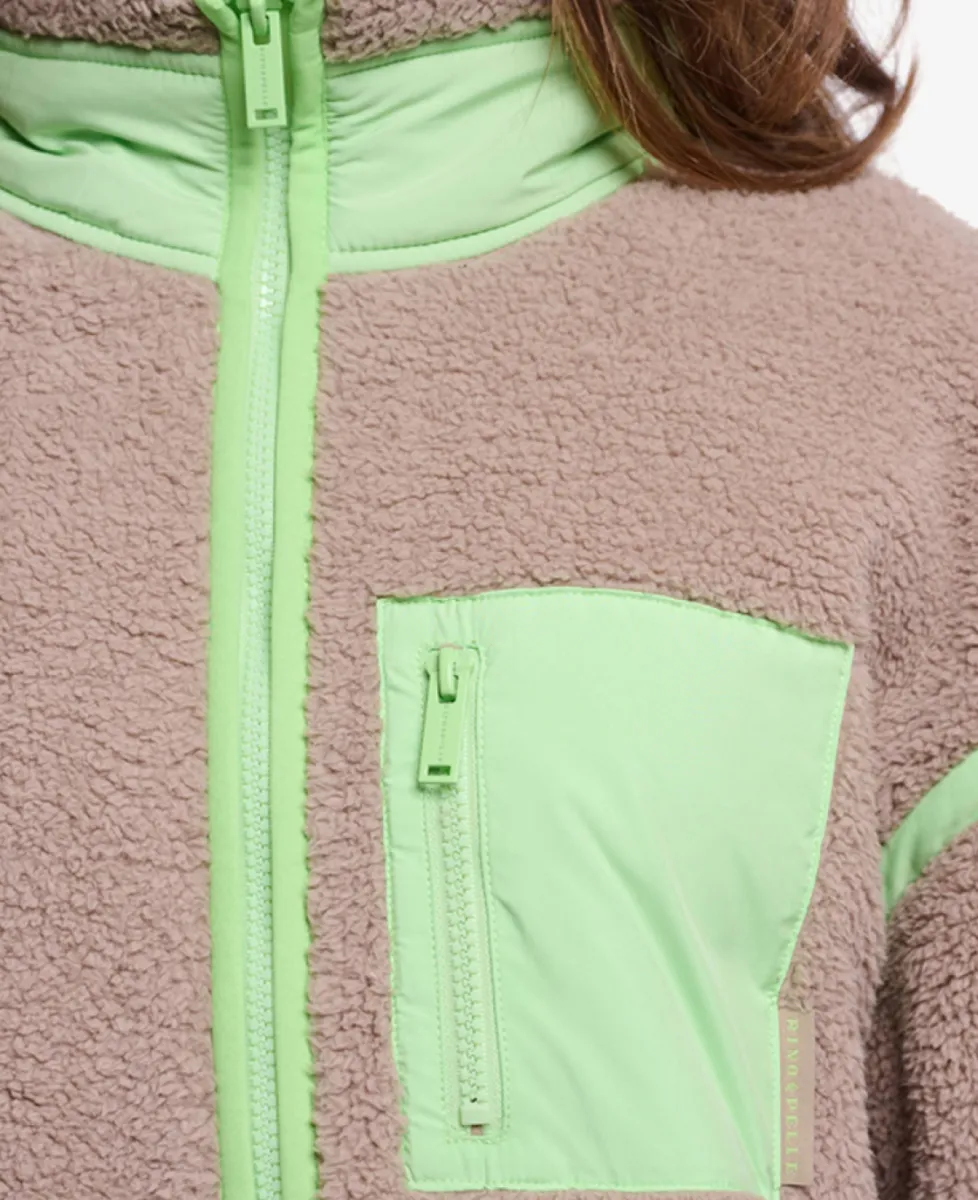 Rino en Pelle Jack - 11135 light mocha fluor green 4 Rino en Pelle Rino en Pelle Jack - 11135 light mocha fluor green