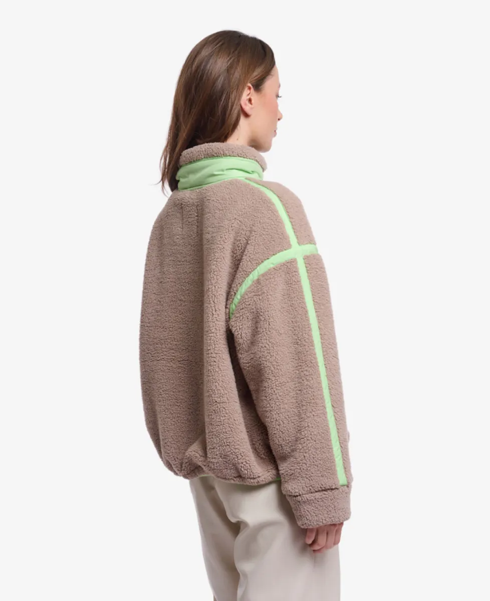Rino en Pelle Jack - 11135 light mocha fluor green 5 Rino en Pelle Rino en Pelle Jack - 11135 light mocha fluor green