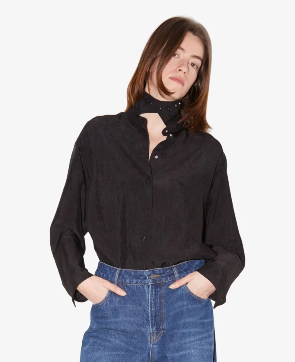 Roseanna Blouse - CHARBON 3 Roseanna Roseanna Blouse - CHARBON