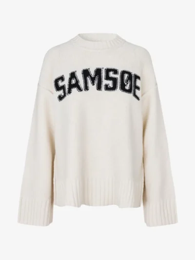 Samsoe Samsoe Samsoe Samsoe Sweater - Egret