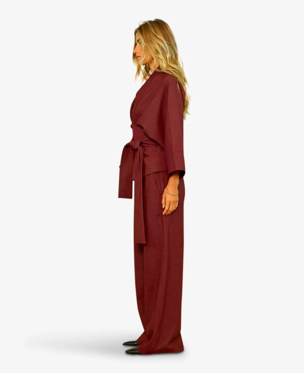 Sea me happy Blouse - 649 cabernet 4 Sea me happy Sea me happy Blouse - 649 cabernet