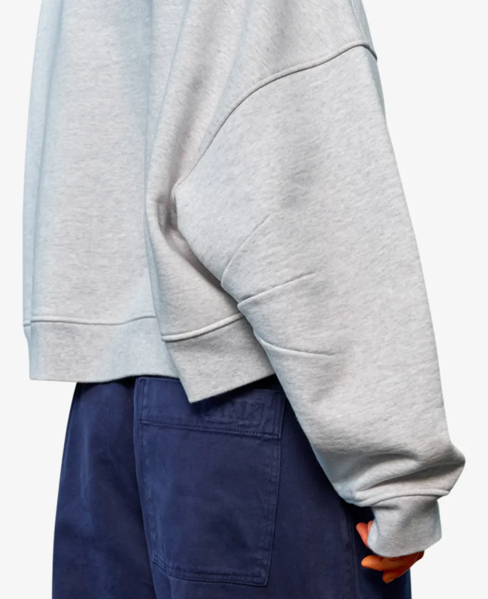 Sea me happy Sweater - 27 light grey melange 4 Sea me happy Sea me happy Sweater - 27 light grey melange