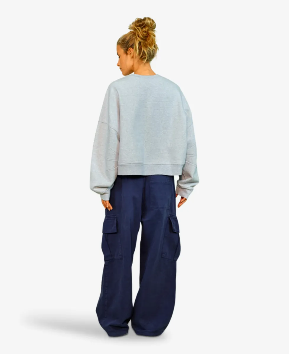 Sea me happy Sweater - 27 light grey melange 5 Sea me happy Sea me happy Sweater - 27 light grey melange