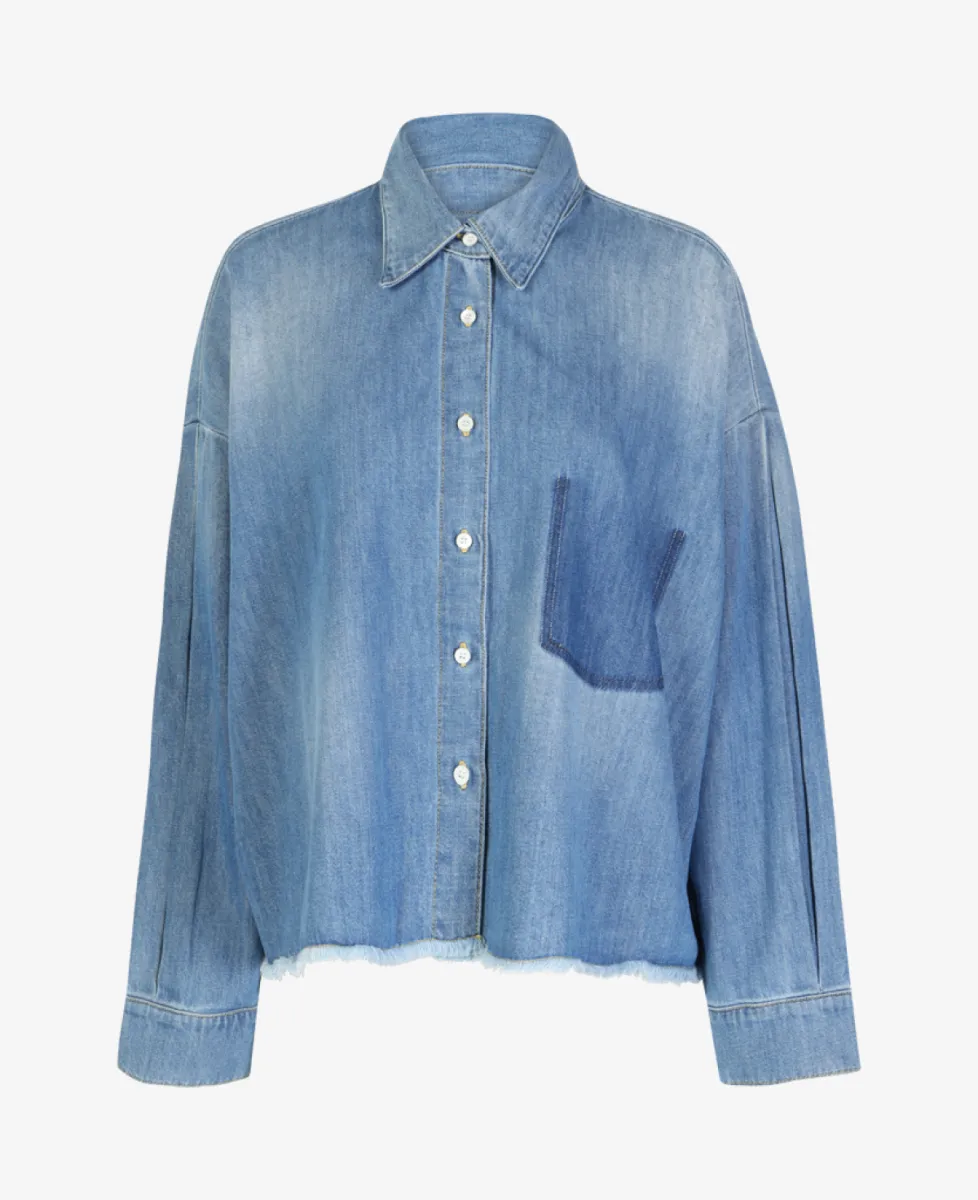 Sea me happy Blouse - 499 dark washed 1 Sea me happy Sea me happy Blouse - 499 dark washed