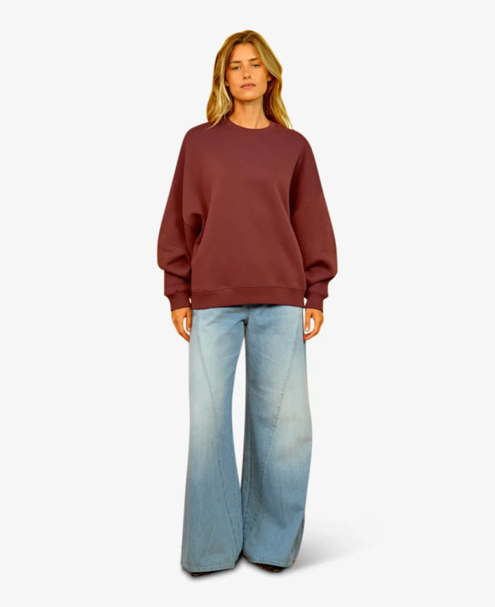 Sea me happy Sweater - 217 coffee bean 2 Sea me happy Sea me happy Sweater - 217 coffee bean