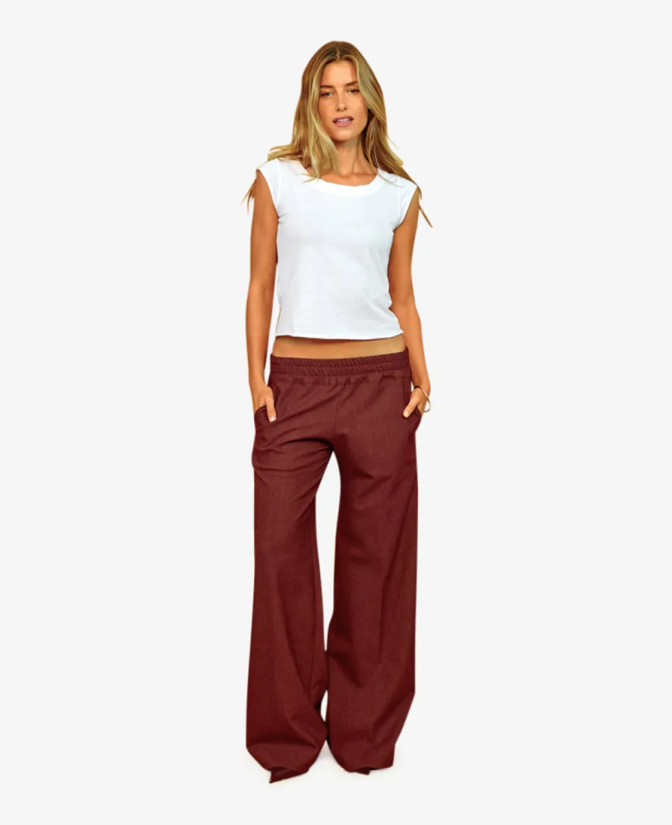 Sea me happy Pantalon - 649 cabernet 2 Sea me happy Sea me happy Pantalon - 649 cabernet