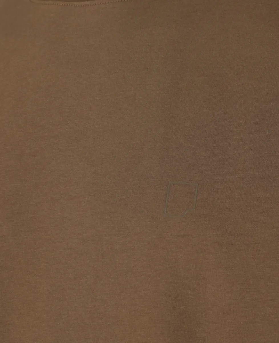 Seven Dials Knitted t-shirt - Tabacco 2 Seven Dials Seven Dials Knitted t-shirt - Tabacco