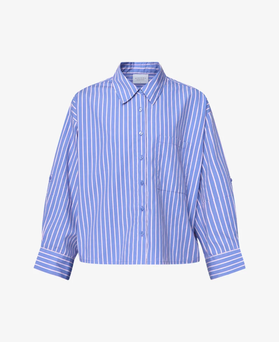 Sisters Point Blouse - 832 blue dream stripes 1 Sisters Point Sisters Point Blouse - 832 blue dream stripes