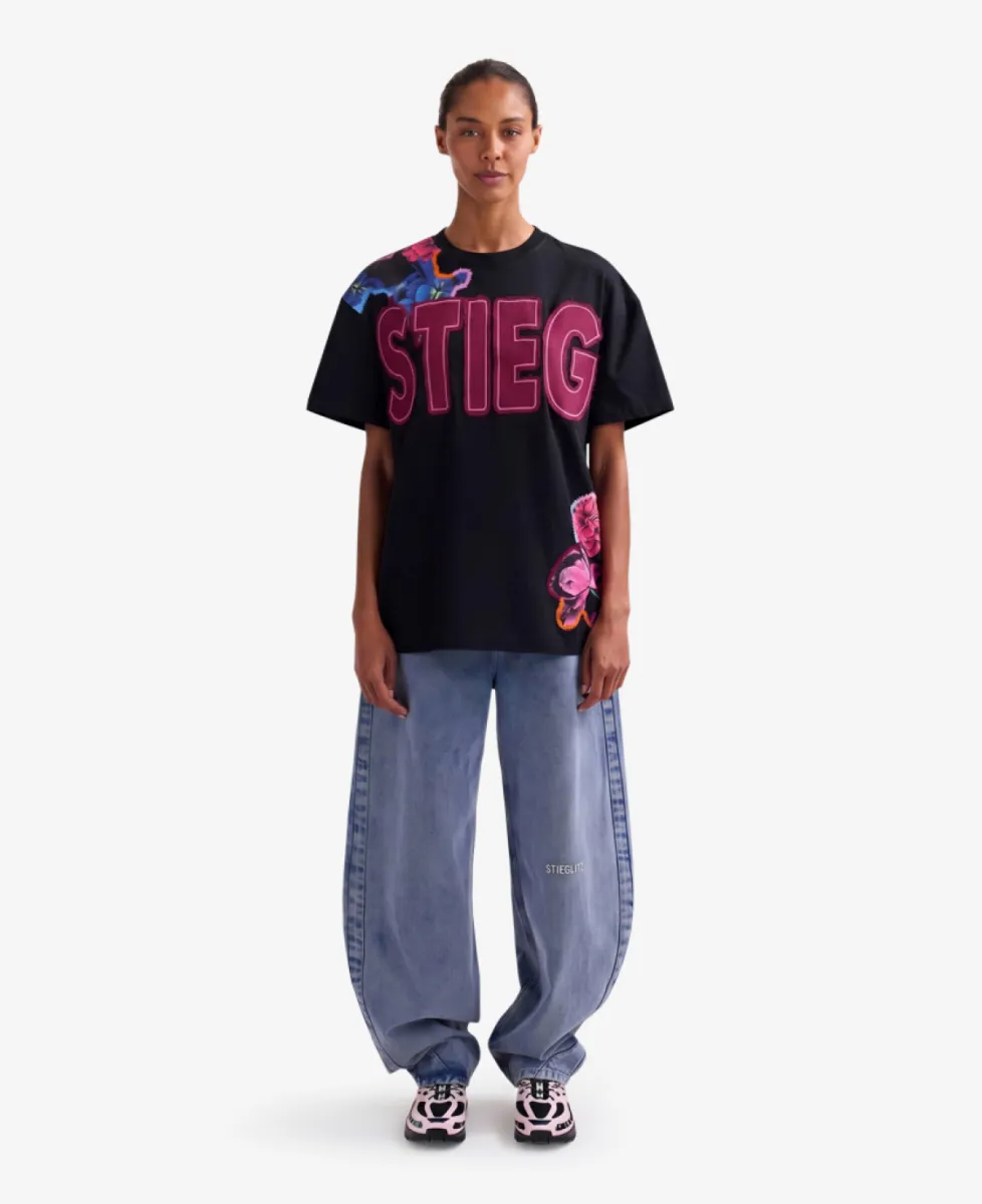 Stieglitz Tshirt km - Black 2 Stieglitz Stieglitz Tshirt km - Black