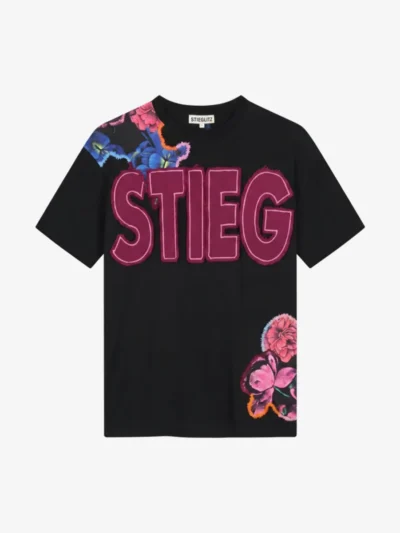 Stieglitz Stieglitz Tshirt km - Black