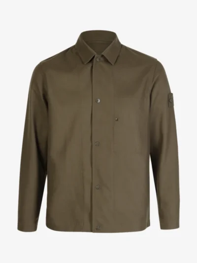 Stone Island Stone Island Ghost overshirt - V0054 MILITARY GREEN