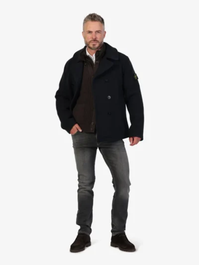 Stone Island Stone Island Jas half lang - V0020 NAVY BLUE