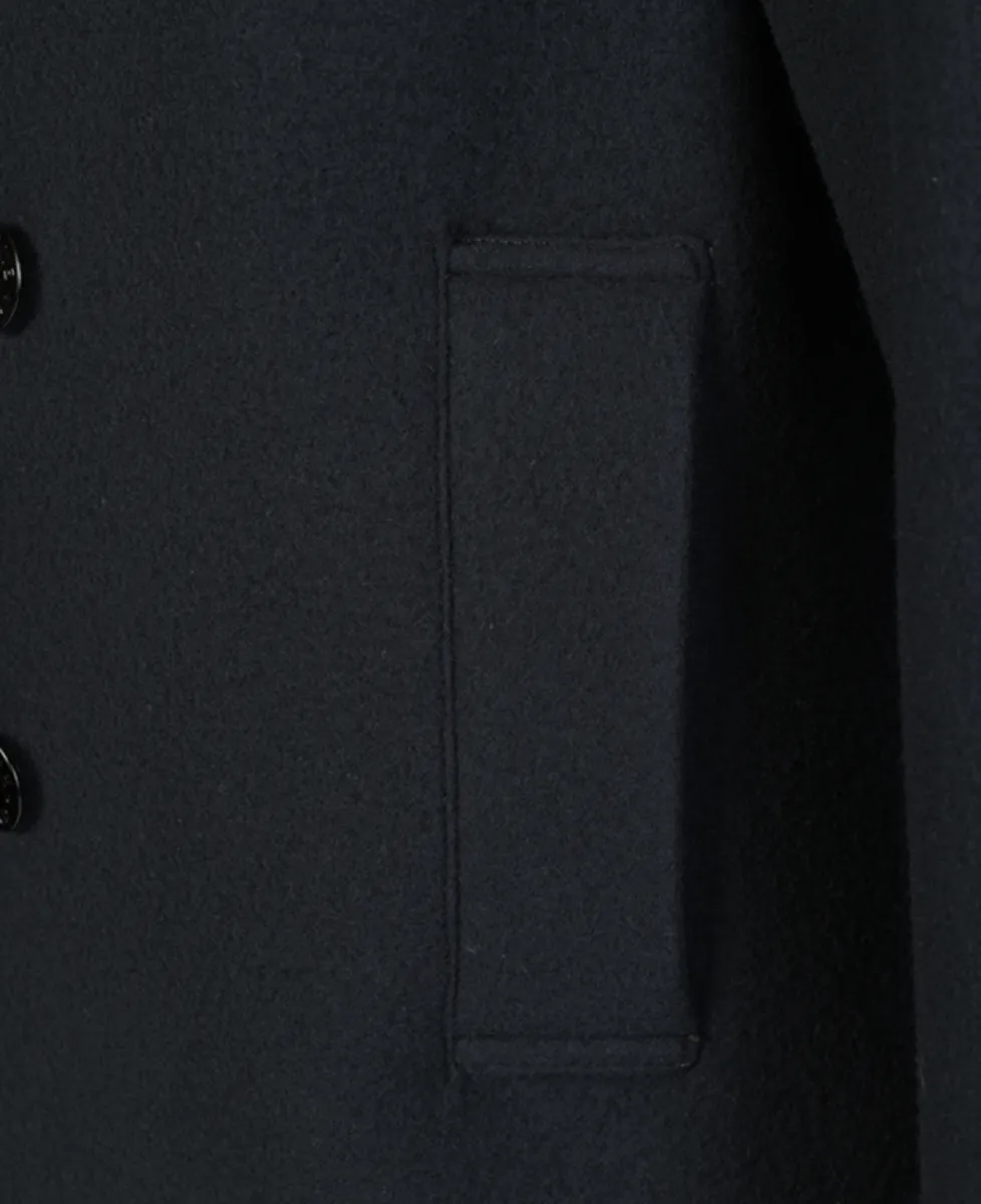 Stone Island Jas half lang - V0020 NAVY BLUE 10 Stone Island Stone Island Jas half lang - V0020 NAVY BLUE