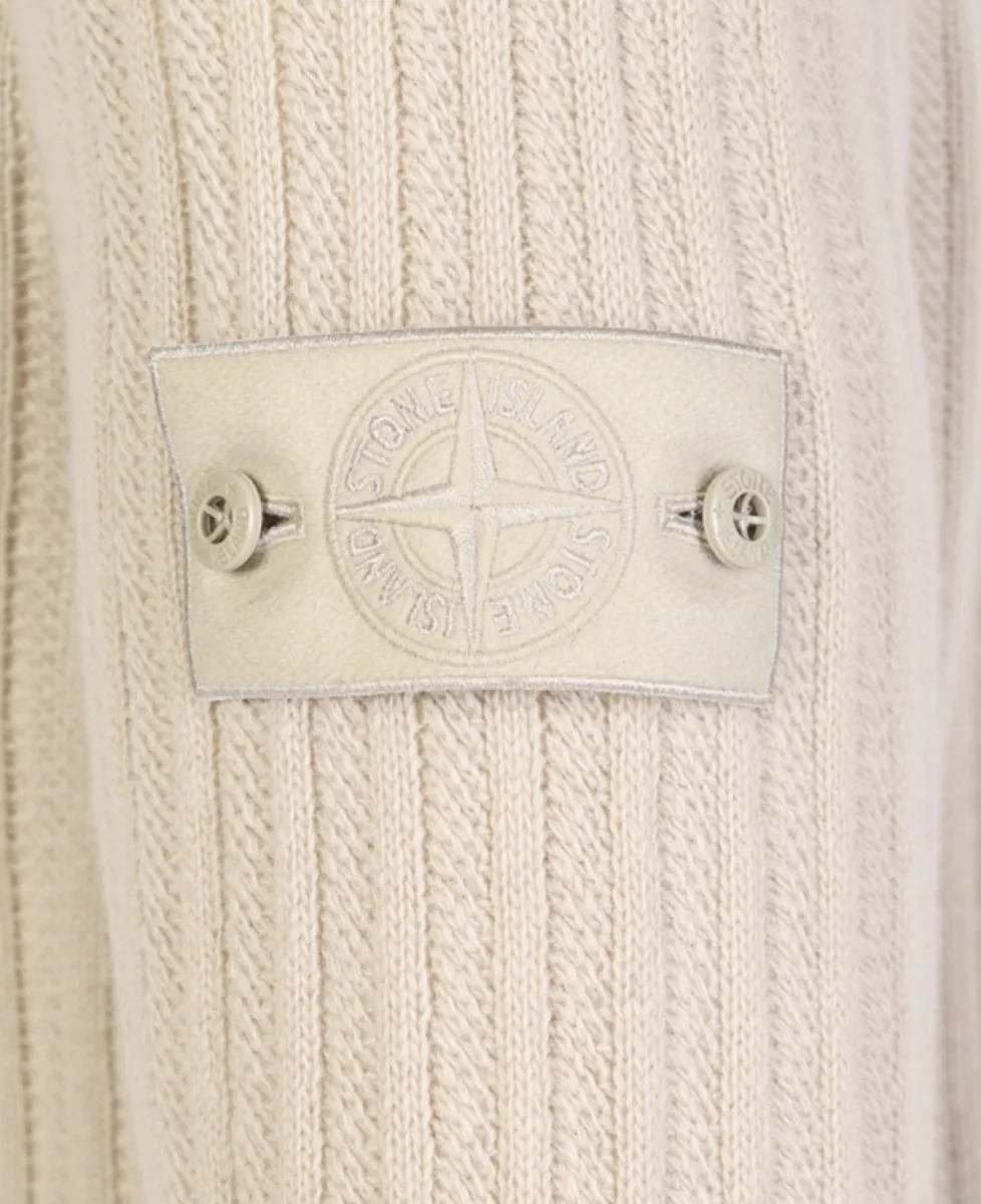 Stone Island Ghost trui ronde hals - V0090 BEIGE 2 Stone Island Stone Island Ghost trui ronde hals - V0090 BEIGE