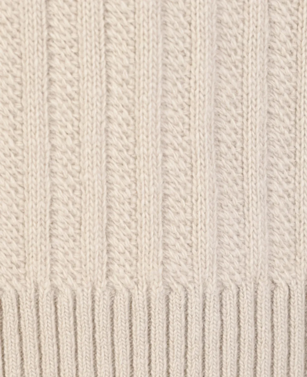 Stone Island Ghost trui ronde hals - V0090 BEIGE 4 Stone Island Stone Island Ghost trui ronde hals - V0090 BEIGE