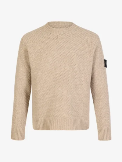 Stone Island Stone Island Trui ronde hals - V0M94 BISCUIT MELANGE