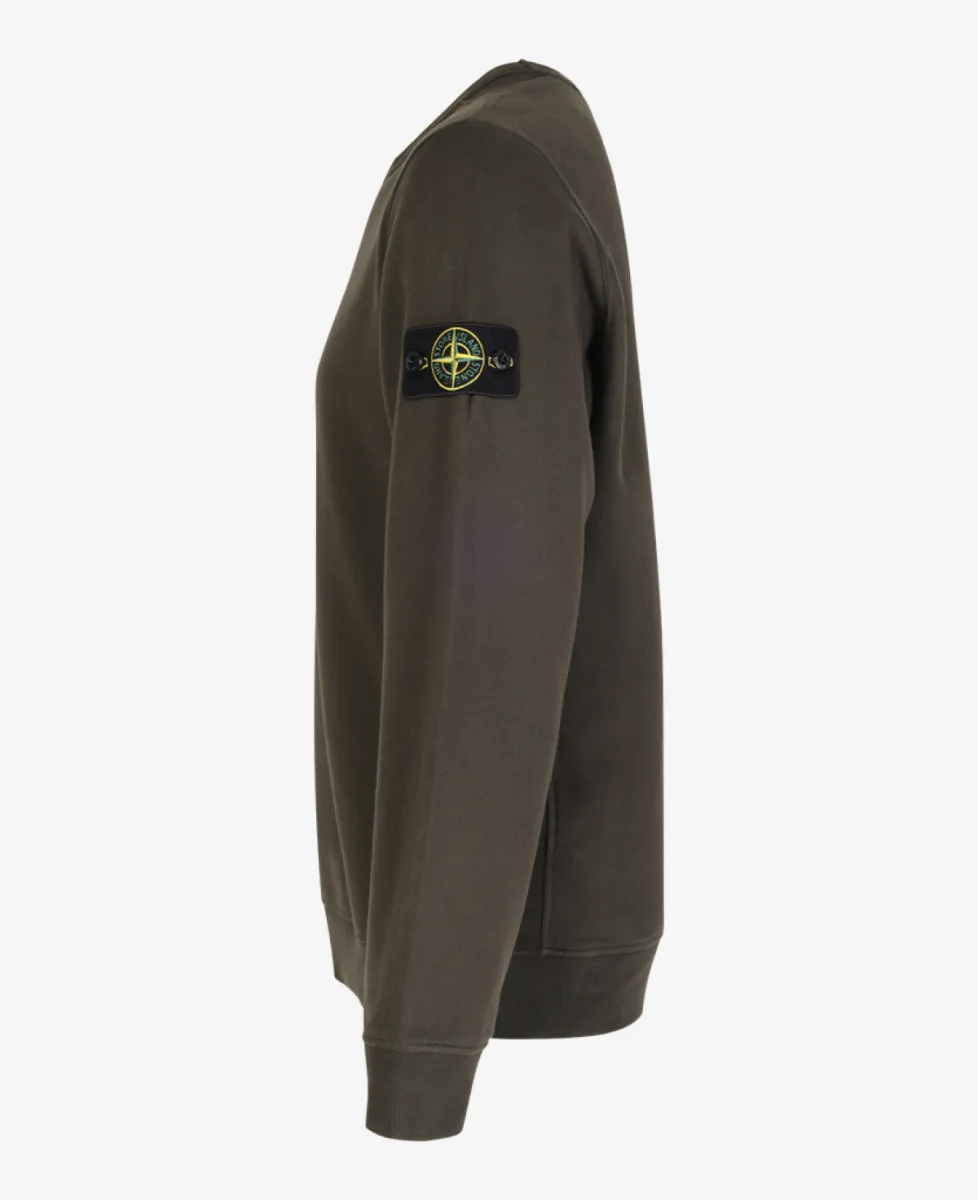 Stone Island Sweater katoen - V0078 COAL GREY 5 Stone Island Stone Island Sweater katoen - V0078 COAL GREY