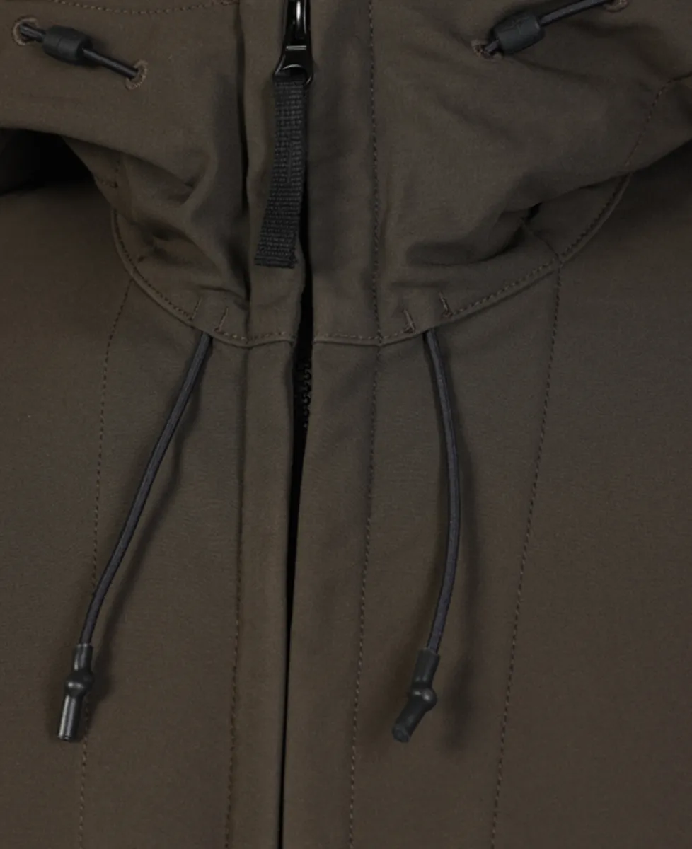 Stone Island Softshell jas - V0078 COAL GREY 2 Stone Island Stone Island Softshell jas - V0078 COAL GREY