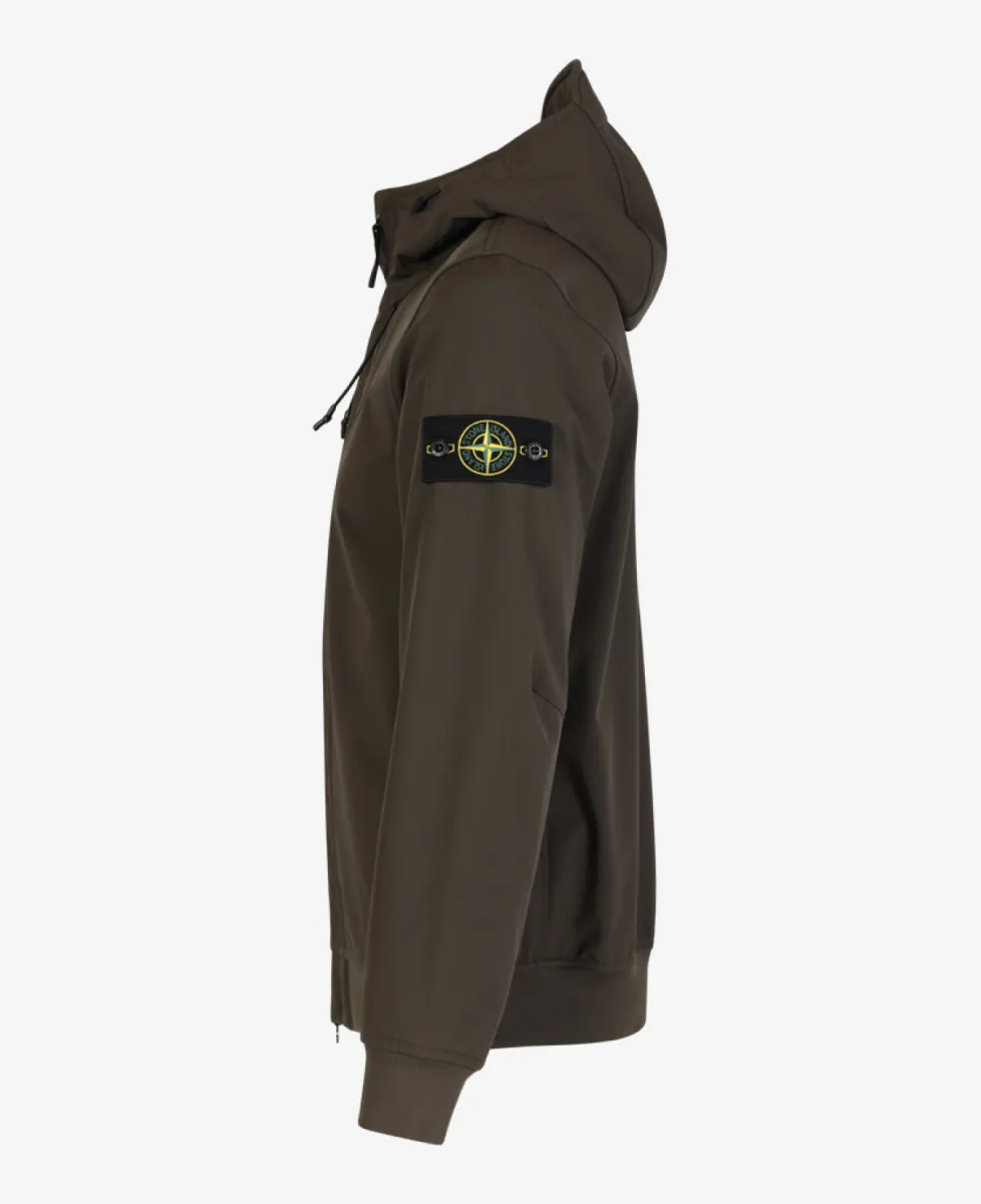 Stone Island Softshell jas - V0078 COAL GREY 4 Stone Island Stone Island Softshell jas - V0078 COAL GREY