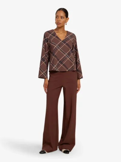 Studio Anneloes Studio Anneloes Top lm - 8687 chestnut/espresso