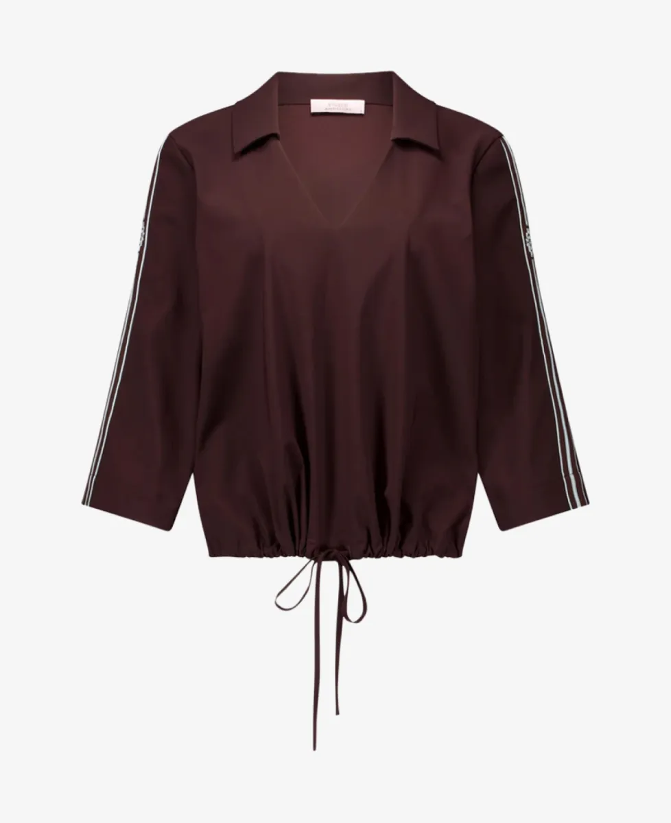 Studio Anneloes Top lm - 8700 espresso 1 Studio Anneloes Studio Anneloes Top lm - 8700 espresso