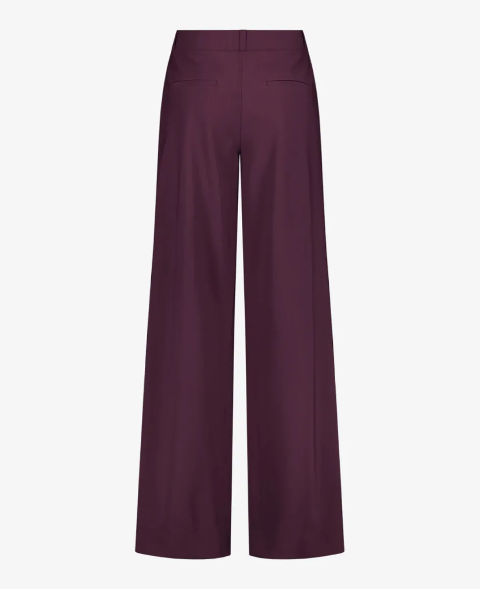 Studio Anneloes Pantalon - 4800 aubergine 5 Studio Anneloes Studio Anneloes Pantalon - 4800 aubergine