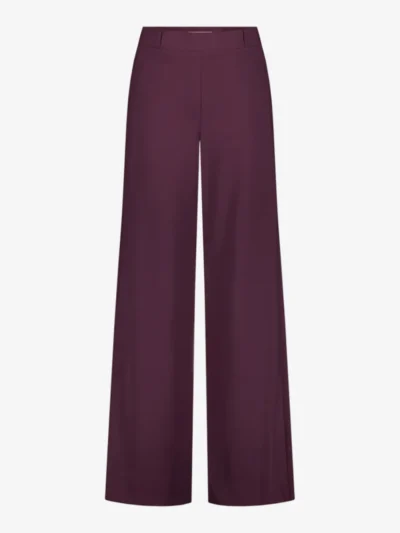 Studio Anneloes Studio Anneloes Pantalon - 4800 aubergine