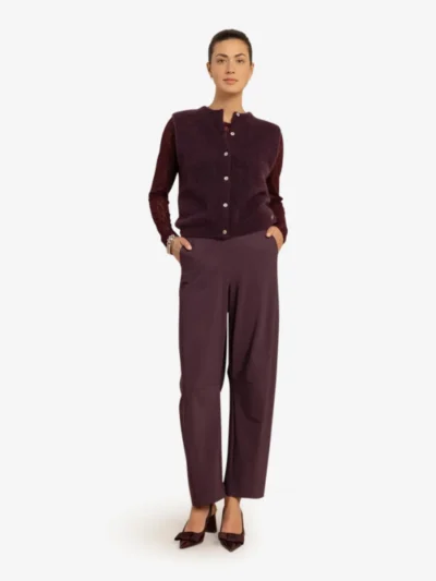 Studio Anneloes Studio Anneloes Top lm - 4800 aubergine