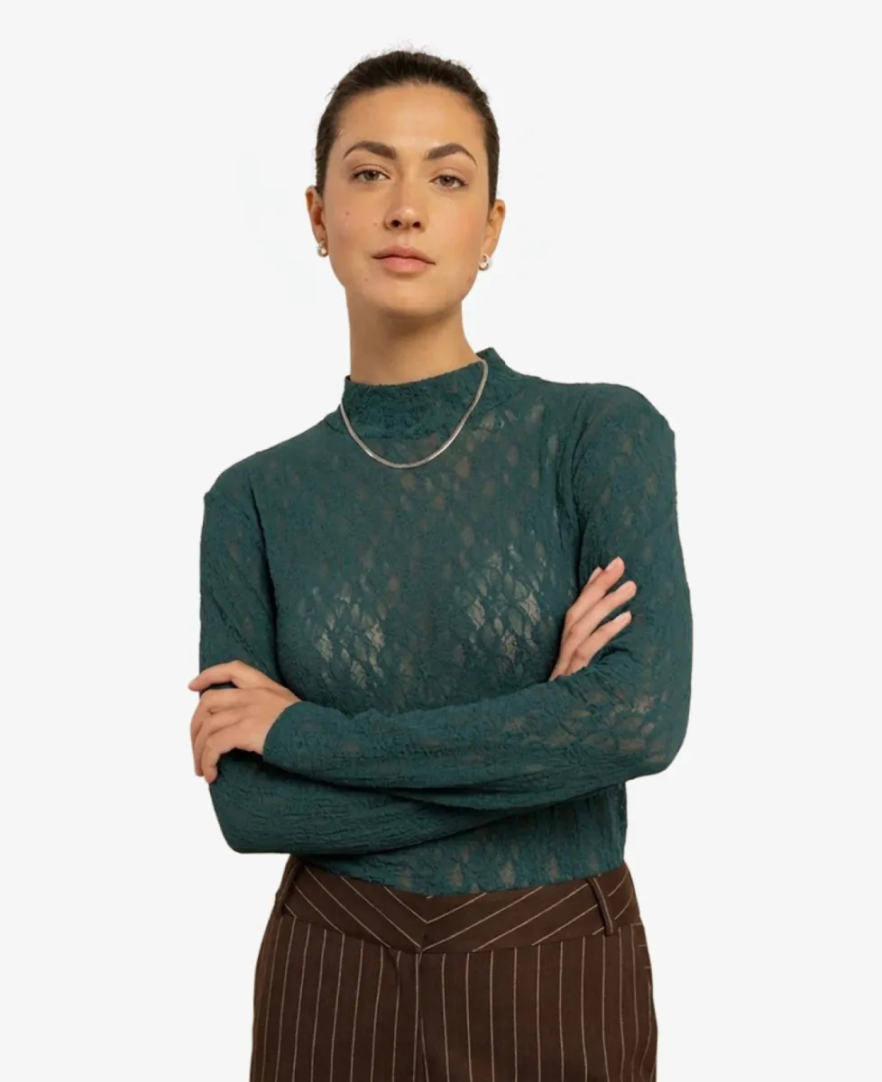 Studio Anneloes Top lm - 8200 teal 3 Studio Anneloes Studio Anneloes Top lm - 8200 teal