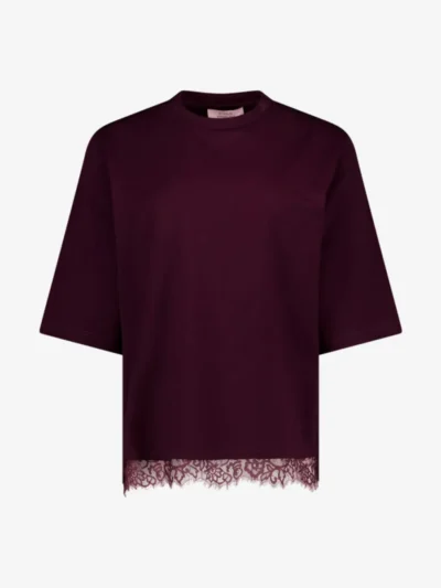 Studio Anneloes Studio Anneloes Tshirt km - 4800 aubergine