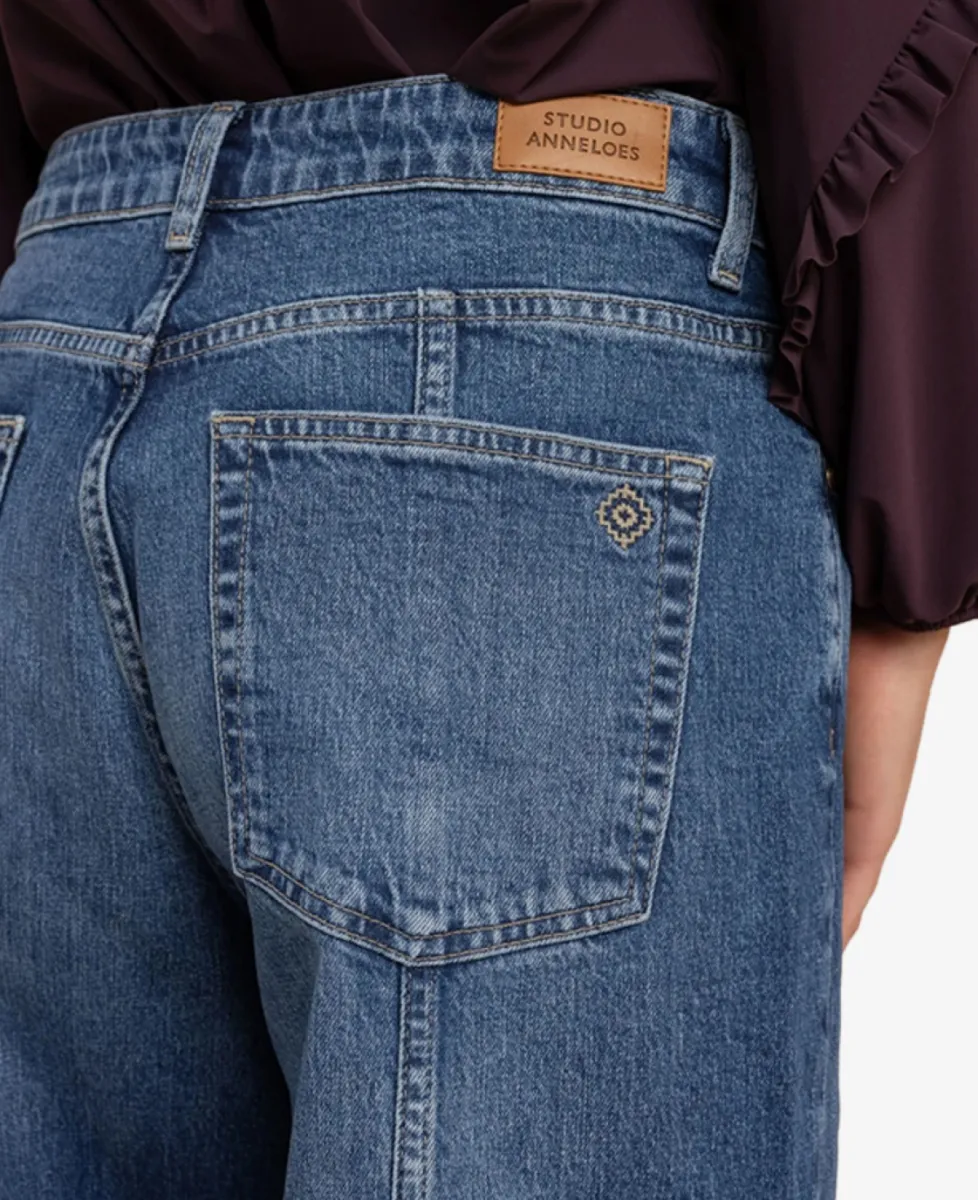 Studio Anneloes Jeans - 6200 denim blue 4 Studio Anneloes Studio Anneloes Jeans - 6200 denim blue