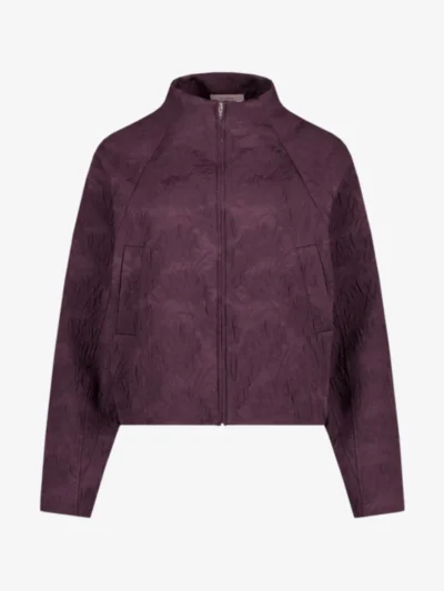 Studio Anneloes Studio Anneloes Bomber - 4800 aubergine