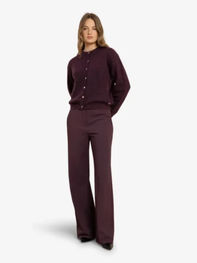 Studio Anneloes Studio Anneloes Vest - 4800 aubergine