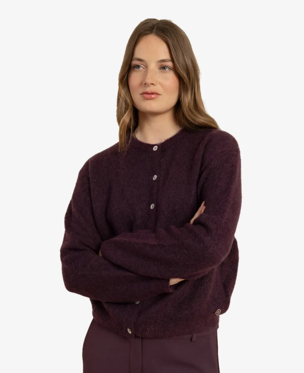 Studio Anneloes Vest - 4800 aubergine 3 Studio Anneloes Studio Anneloes Vest - 4800 aubergine