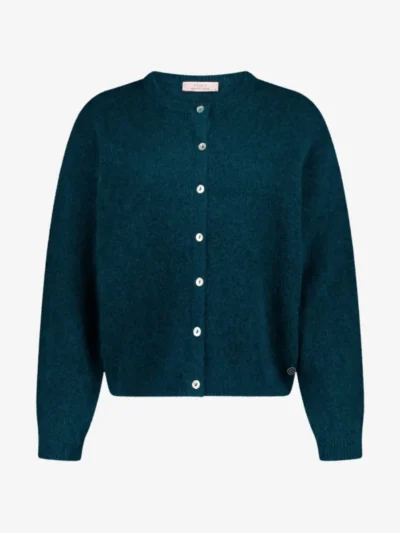 Studio Anneloes Studio Anneloes Vest - 8300 dark teal